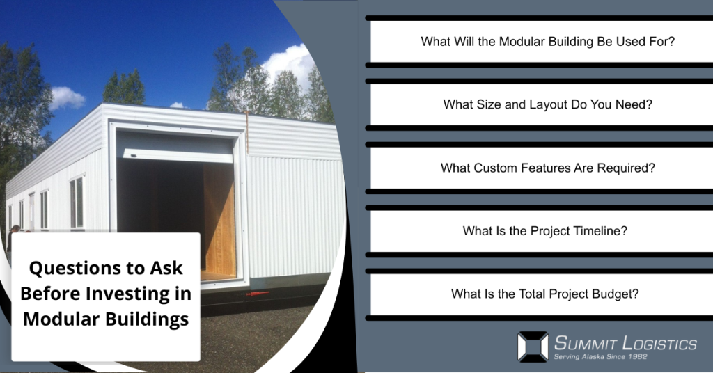 Questions to Ask Before Investing in Modular Buildings Infographic