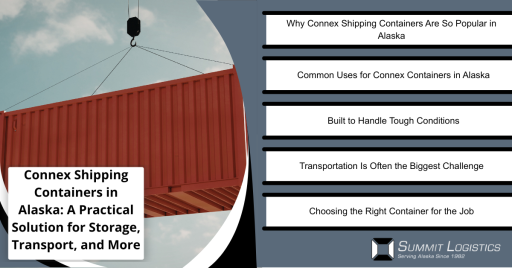 connex shipping containers
