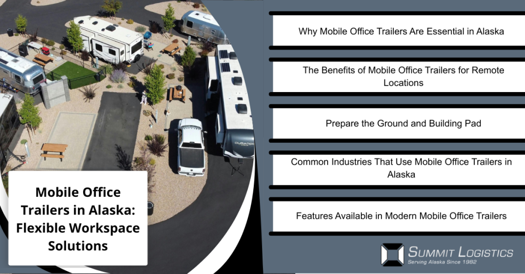 mobile office trailers